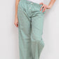 PANTALONI LIBERTY DONNA CLOVER FIELDS VERDE PADL CLOVERVERDE SILVIA SCALMANA 