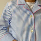 COMPLETO DONNA RIGA AZZURRA CON DETTAGLI RIGHINO AZZURRO MXDLRIG AZZAZZ SILVIA SCALMANA 