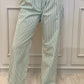 PANTALONI DONNA RIGA VERDE PADPRIG VER SILVIA SCALMANA 