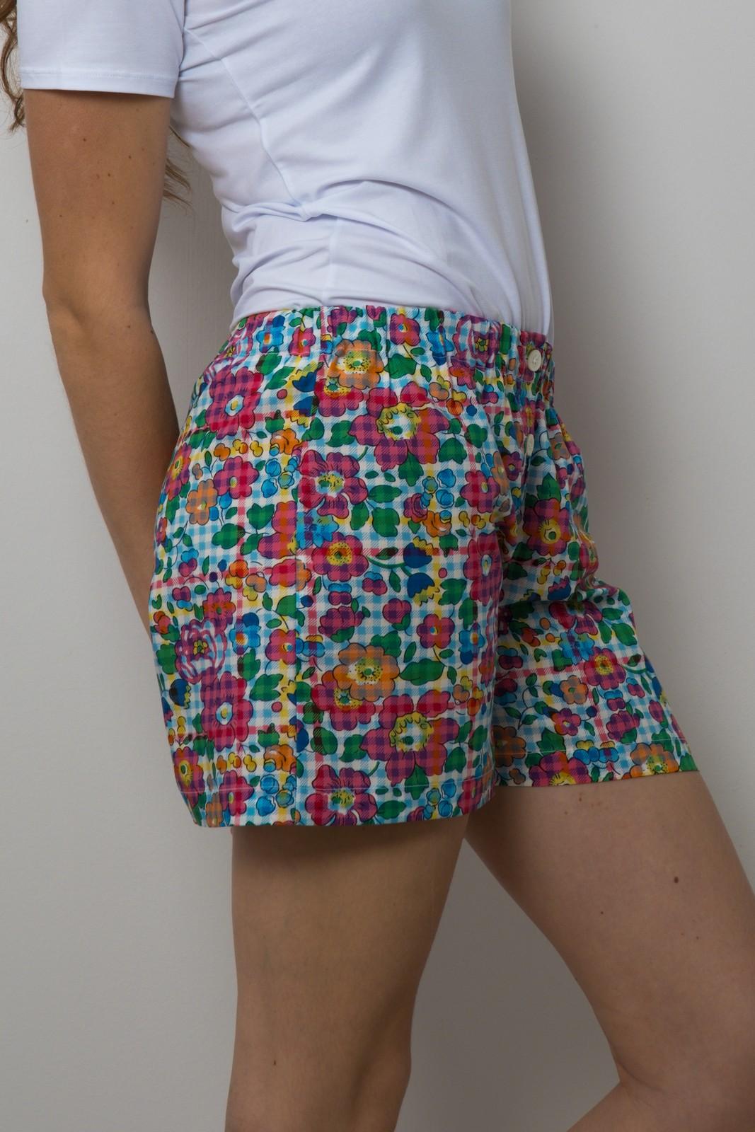 SHORTS LIBERTY DONNA BETSY CHECK SHDL BETSYCHECK SILVIA SCALMANA 