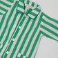 TUTINA POPELINE TAGLIATELLA PRATO PROFILO VERDE TUBPTAG PRTVER SILVIA SCALMANA 