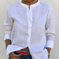 CAMICIA COREANA LINO UNITO BIANCO CKDIUNI BIA SILVIA SCALMANA 