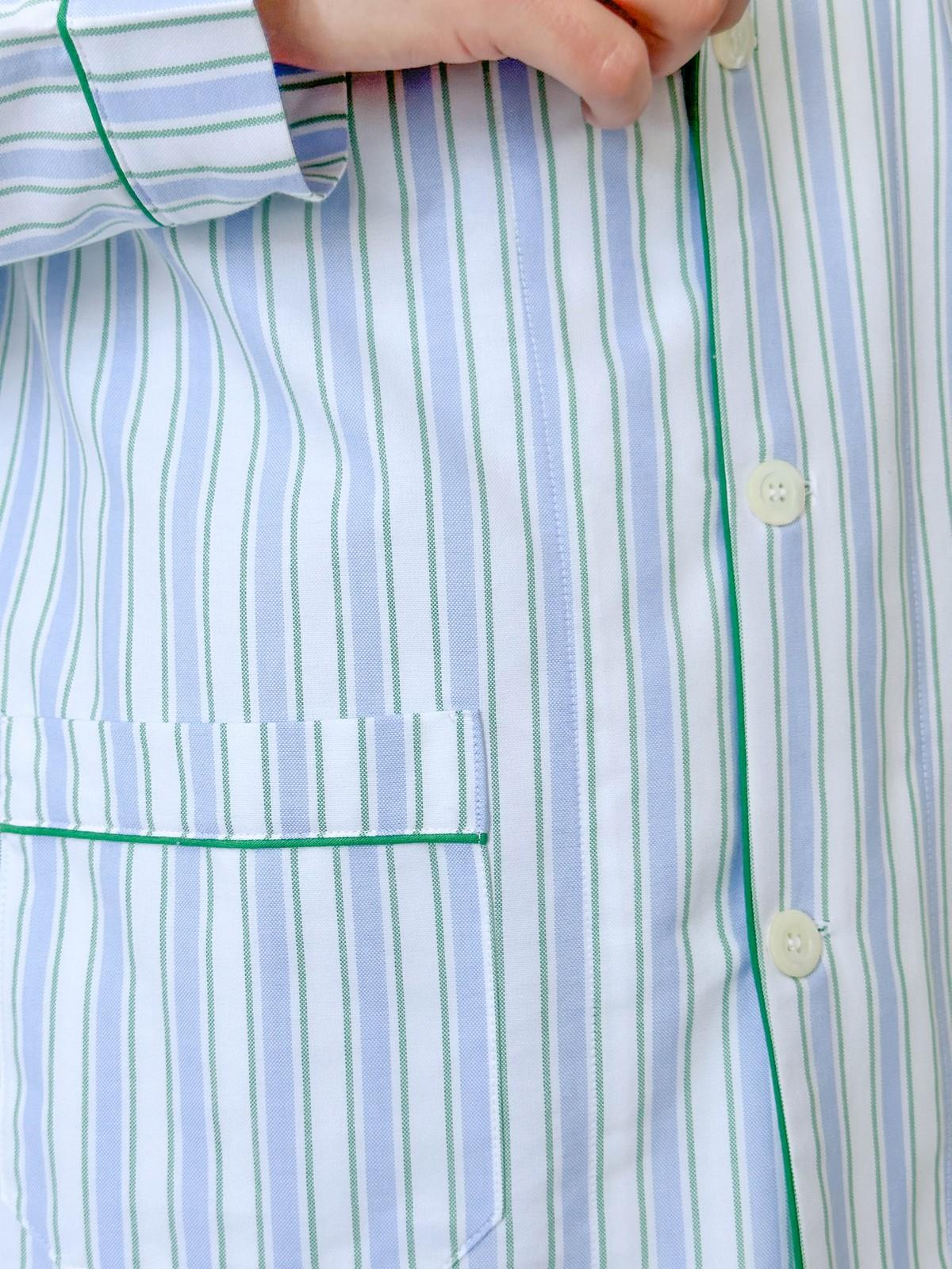 COMPLETO UOMO RIGONE AZZURRO/VERDE COUFRGO VAZVER SILVIA SCALMANA 