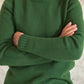 GOLF GIROCOLLO DONNA LANA VERDE LAURO GIRTDL VERDELAURO SILVIA SCALMANA 