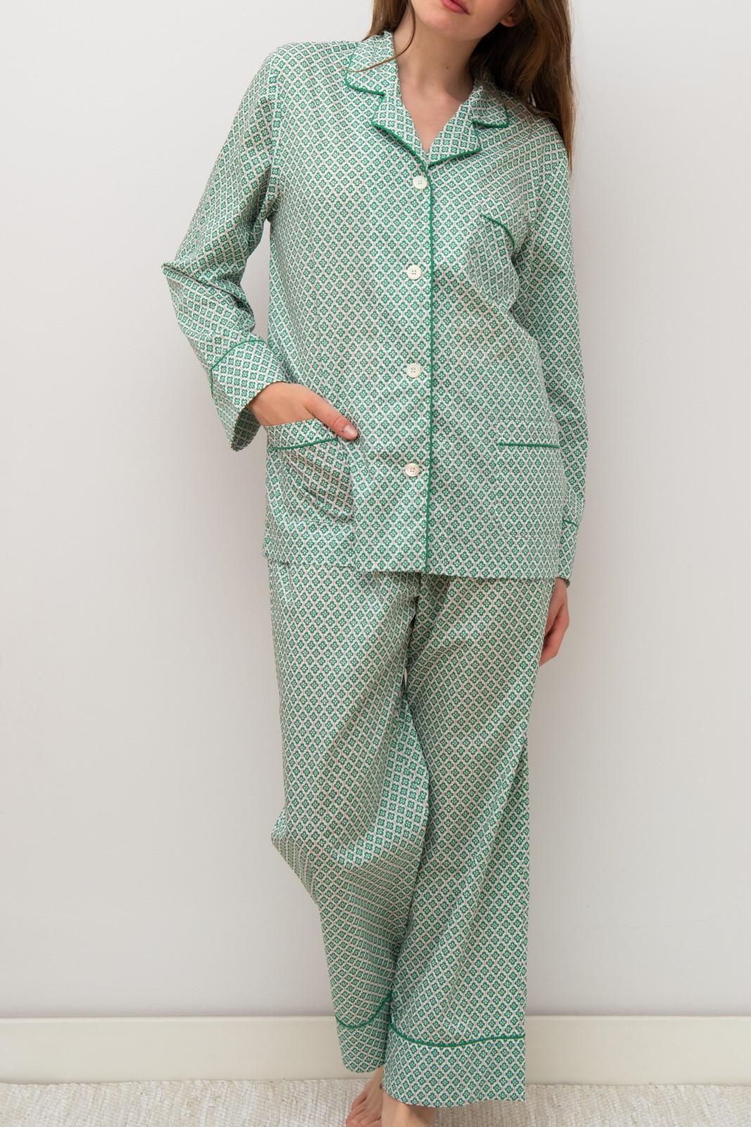 COMPLETO DONNA LIBERTY CLOVER FIELDS VERDE CODL CLOVERVERDE SILVIA SCALMANA 