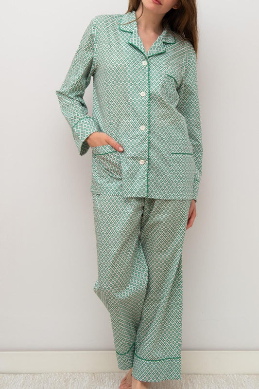 COMPLETO DONNA LIBERTY CLOVER FIELDS VERDE CODL CLOVERVERDE SILVIA SCALMANA 