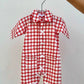 TUTINA BEBE' IN FLANELLA FINESTRATO ROSSO TBFLFINEST ROSSO SILVIA SCALMANA 