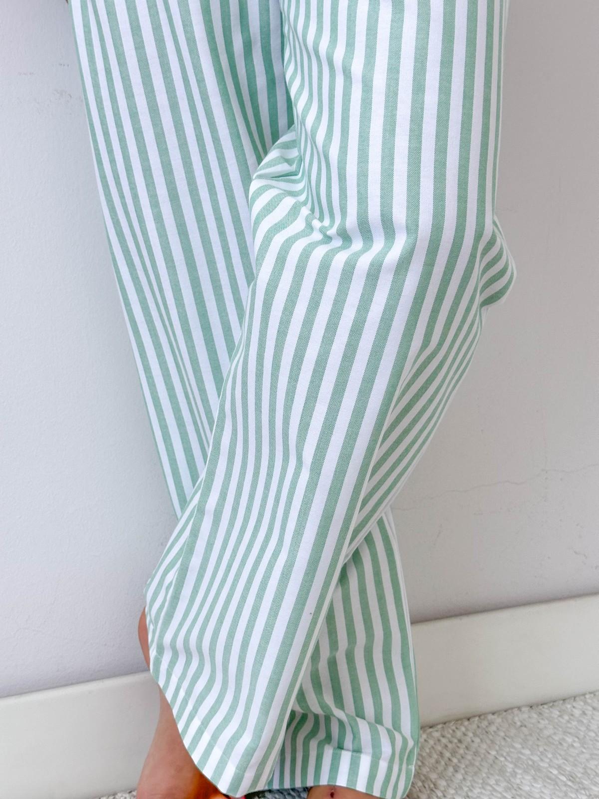 PANTALONI DONNA TAGLIATELLA VERDE PADFTAG VER SILVIA SCALMANA 