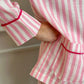 PIGIAMA DONNA IN LINO TAGLIATELLA FRAGOLA PROFILO FRAGOLA CODITAG FRGFRG SILVIA SCALMANA 