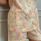 PIGIAMA DONNA LIBERTY CORTO "ADELAJDA" GIALLO CCDL ADELAJDA SILVIA SCALMANA 