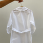 WHITE KINDERGARTEN APRON