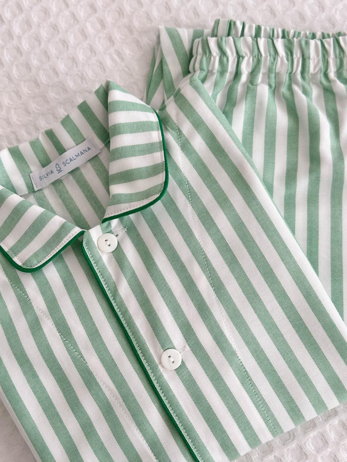 COMPLETO BIMBO TAGLIATELLA VERDE COBFTAG VERVER SILVIA SCALMANA 