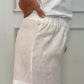 SHORTS DONNA LINO BIANCO SHDIUNI BIA SILVIA SCALMANA 