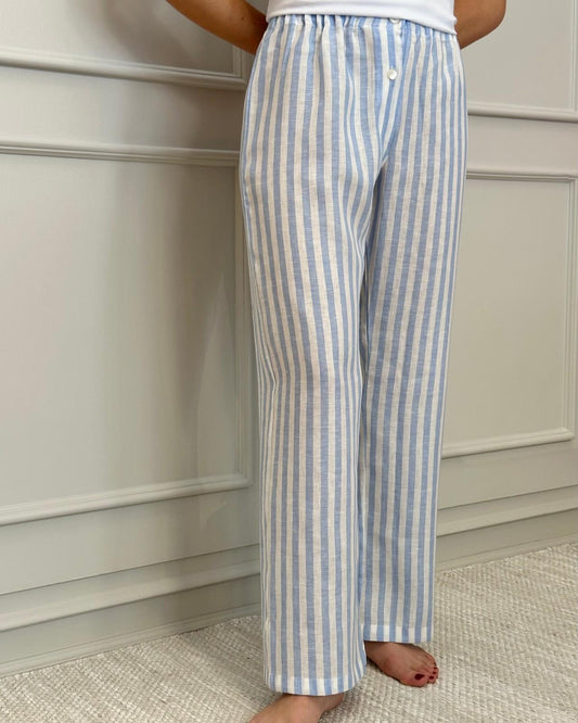 PANTALONI DONNA LINO TAGLIATELLA AZZURRA PADITAG AZZ SILVIA SCALMANA 