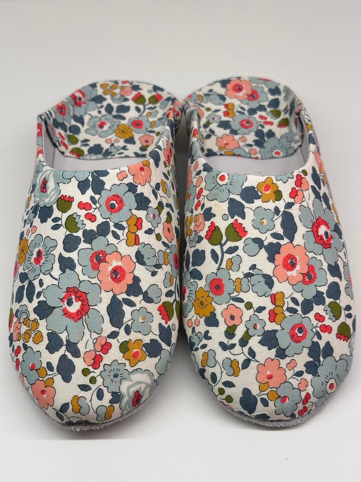 PANTOFOLE LIBERTY DONNA "BETSY" AZZURRO CLD BETSYAZZURRO SILVIA SCALMANA 