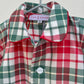 TUTINA BEBE' IN FLANELLA SCOZZESE VERDE/ROSSO TBFLSCOZZ VERDEROSSO SILVIA SCALMANA 