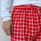 PANTALONI UOMO FINESTRATO FONDO ROSSO PAUFFIN ROS SILVIA SCALMANA 