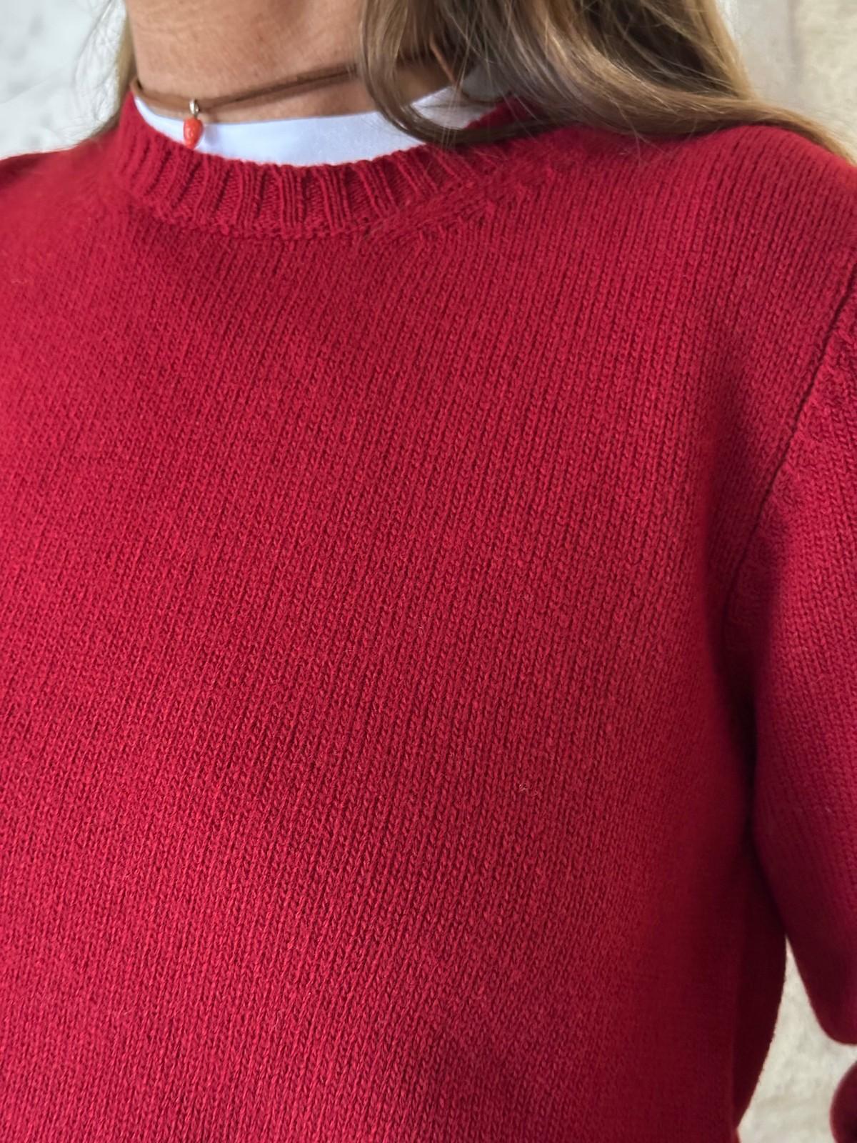 GOLF GIROCOLLO DONNA LANA RUBINO GIRTDL RUBINO SILVIA SCALMANA 