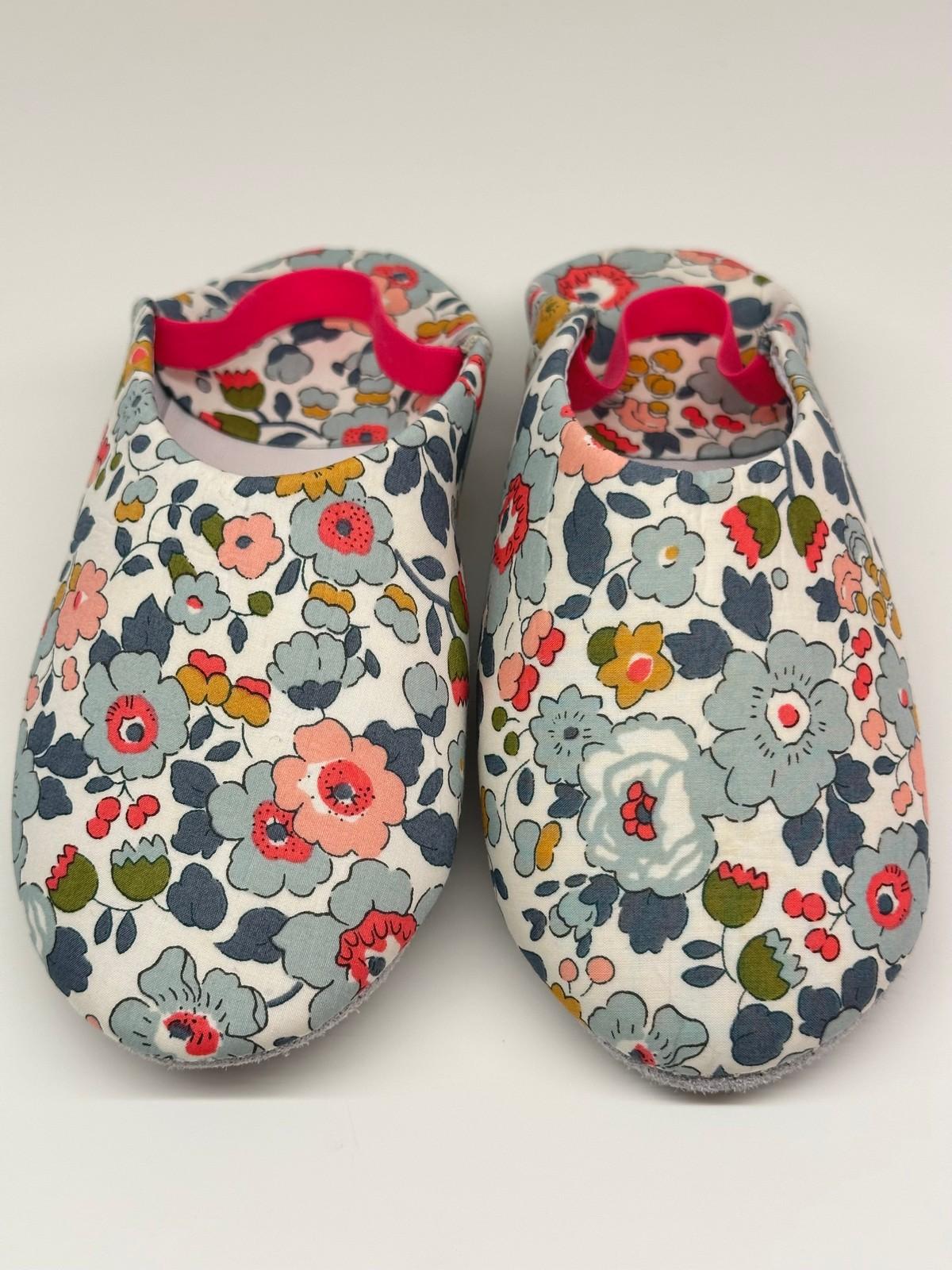 PANTOFOLE LIBERTY BIMBO "BETSY" AZZURRO CLB BETSYAZZURRO SILVIA SCALMANA 