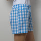 SHORTS DONNA QUADRONE AZZURRO SHDPQDR AZZ SILVIA SCALMANA 