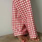PANTALONI DONNA FLANELLA FINESTRATO ROSSO PDFL FINEST ROSSO SILVIA SCALMANA 