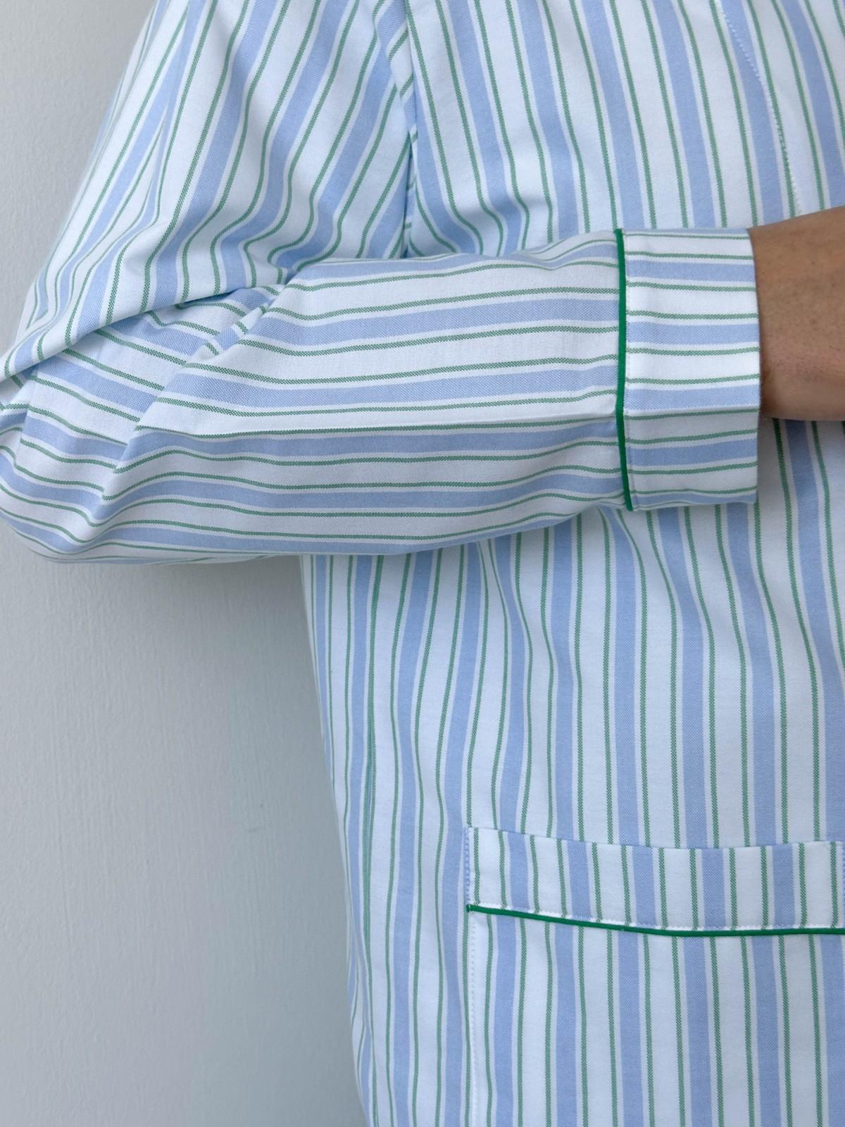 COMPLETO UOMO RIGONE AZZURRO/VERDE COUFRGO VAZVER SILVIA SCALMANA 