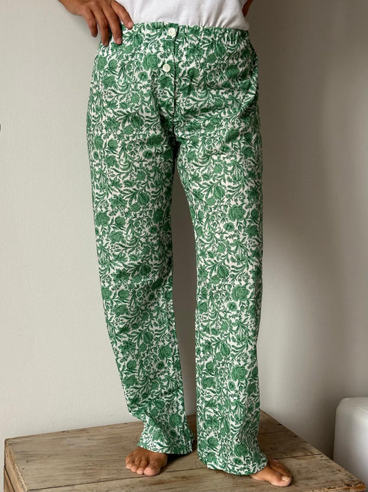 PANTALONI LIBERTY DONNA "SAMBOURNE" PDLIB SAMBOURNEVERDE SILVIA SCALMANA 