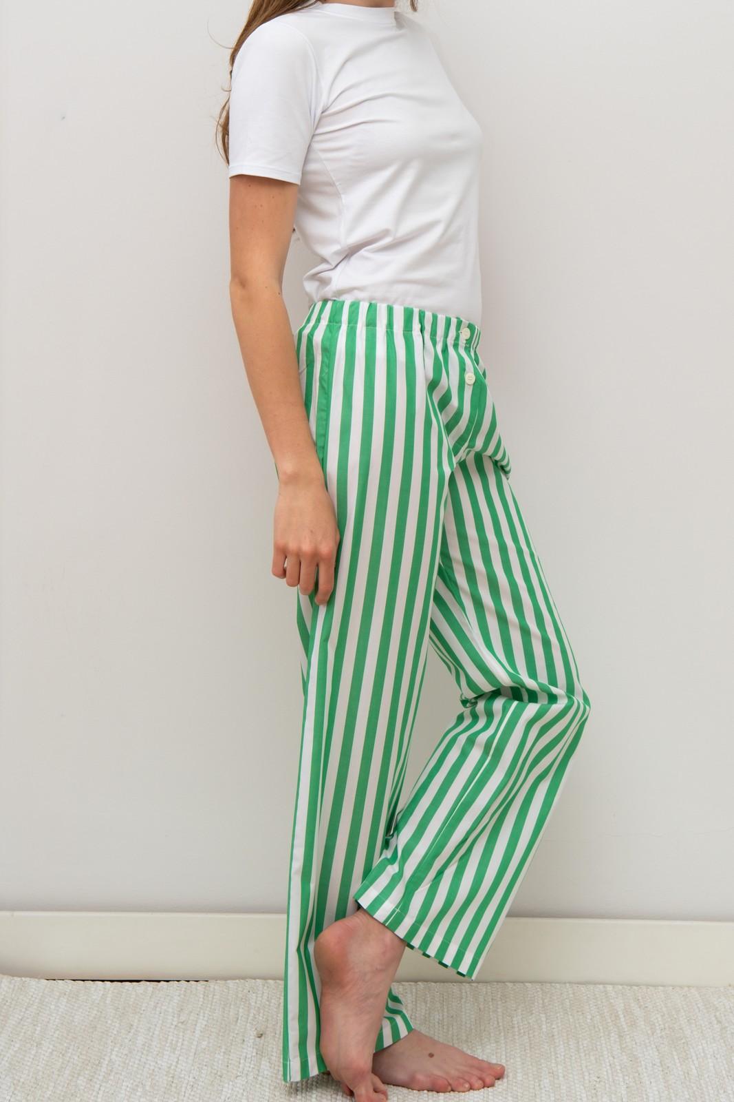 PANTALONI POPELINE DONNA TAGLIATELLA PRATO PADPTAG PRT SILVIA SCALMANA 