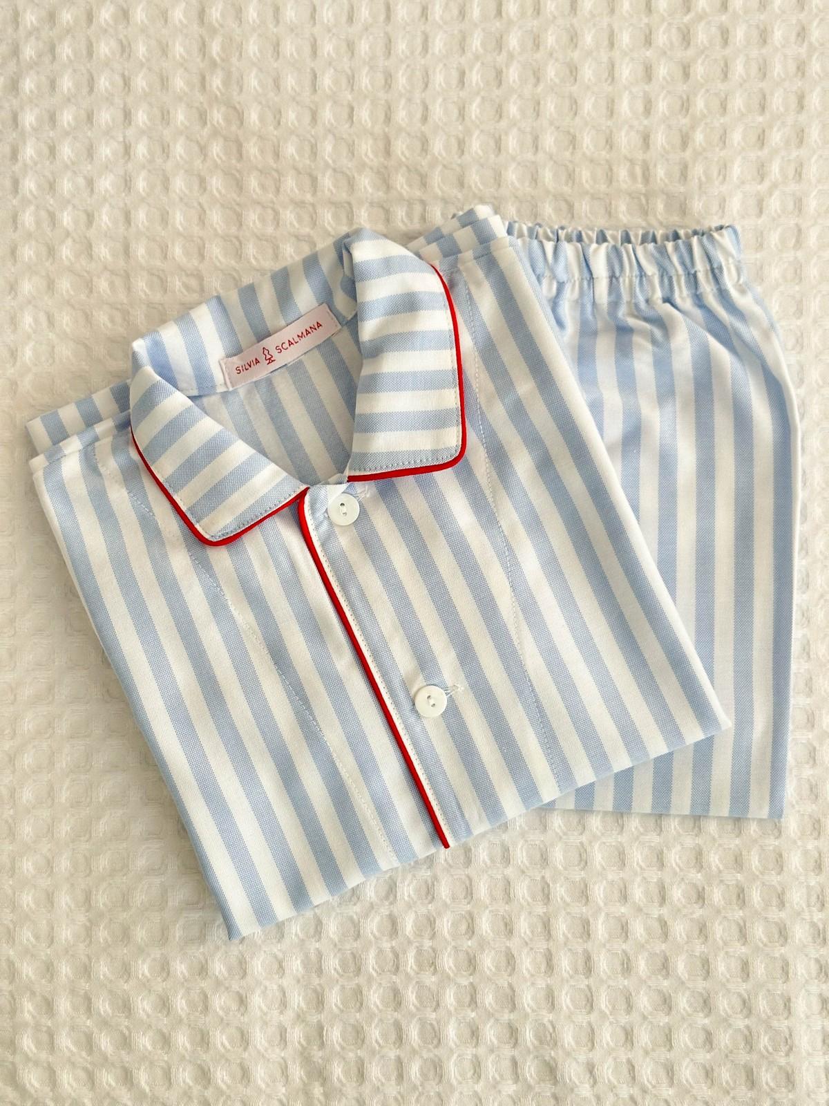 COMPLETO BIMBO TAGLIATELLA AZZURRA COBFTAG AZZROS SILVIA SCALMANA 