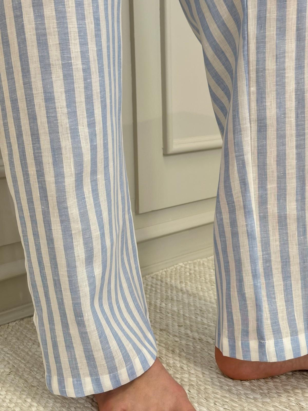 PANTALONI DONNA LINO TAGLIATELLA AZZURRA PADITAG AZZ SILVIA SCALMANA 