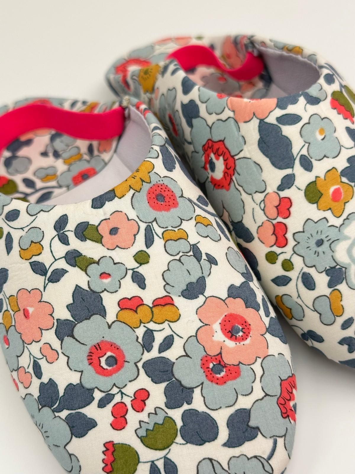 PANTOFOLE LIBERTY BIMBO "BETSY" AZZURRO CLB BETSYAZZURRO SILVIA SCALMANA 