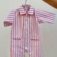 TUTINA BEBE' IN FLANELLA RIGONE ROSSO TBFLTAGLIA ROSSA SILVIA SCALMANA 