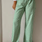 PANTALONI DONNA FLANELLA FINESTRATO VERDE PDFL FINESTVERDE SILVIA SCALMANA 