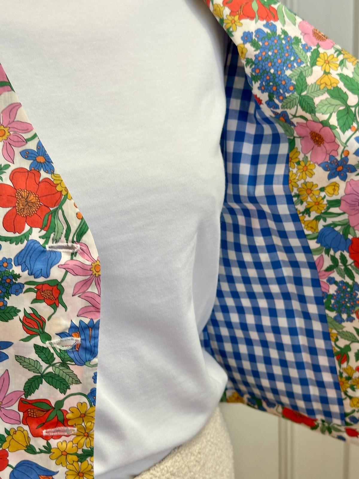 GILET LIBERTY DONNA "CLARABELL" GIDL CLARABELL SILVIA SCALMANA 