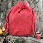 SECCHIELLO IN TWEED SPIGATO "MELOGRANO"