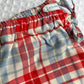PANTALONI BAMBINO IN FLANELLA SCOZZESE AZZURRO/ROSSO PBFL SCOZZAZZROSSO SILVIA SCALMANA 