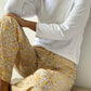 PANTALONI LIBERTY DONNA "WILTSHIRE" PDLIB WILTSHIREGIALLO SILVIA SCALMANA 