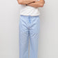 PANTALONI POPELINE UOMO RIGONE AZZURRO PAUPRGO AZZ SILVIA SCALMANA 