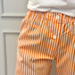 PANTALONI DONNA RIGA ARANCIONE PADPRIG ARA SILVIA SCALMANA 