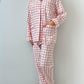 COMPLETO DONNA FINESTRATO ROSSO CODFFIN BIAROS SILVIA SCALMANA 