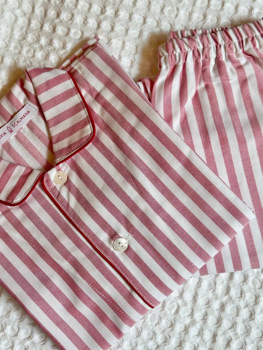 COMPLETO BIMBO TAGLIATELLA ROSSA COBFTAG ROSROS SILVIA SCALMANA 