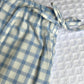 PANTALONE BAMBINO IN FLANELLA FINESTRATO AZZURRO PBFL FINESTAZZ SILVIA SCALMANA 