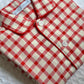 PIGIAMA BAMBINO IN FLANELLA FINESTRATO ROSSO