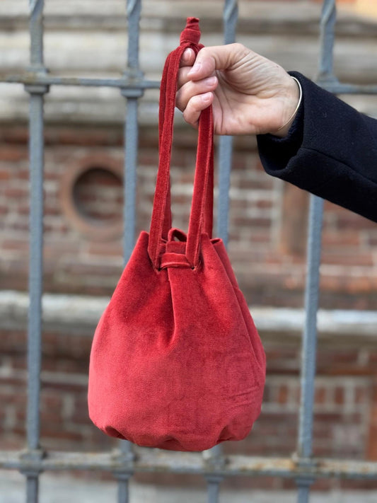 SECCHIELLO IN VELLUTO "RUST"