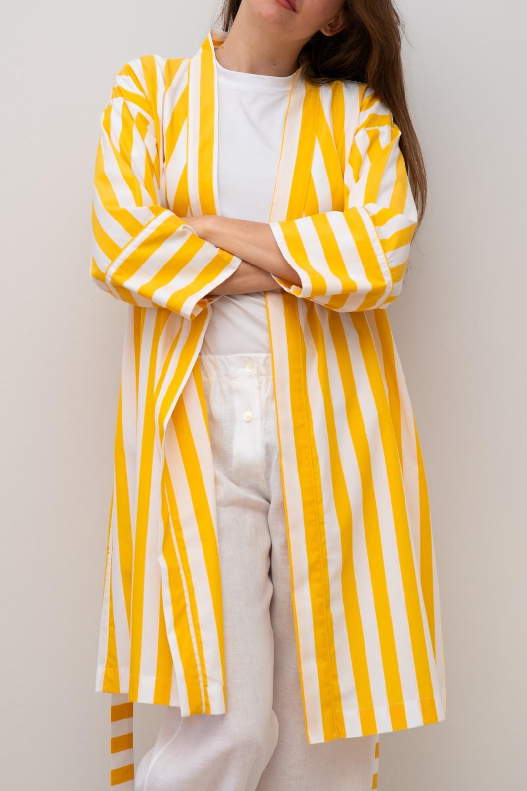 KIMONO TAGLIATELLA GIALLA PROFILO GIALLO KIDPTAG GIAGIA SILVIA SCALMANA 
