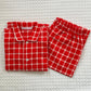 COMPLETO BIMBO FINESTRATO FONDO ROSSO COBFFIN ROSLAT SILVIA SCALMANA 