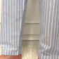 PIGIAMA UOMO OXFORD RIGA FONDO AZZURRO COUORFO AZZBLT SILVIA SCALMANA 