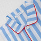 COMPLETO BAMBINO TAGLIATELLA AZZURRA PROFILO ROSSO COBPTAG AZZROS SILVIA SCALMANA 