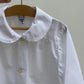 GREMBIULE SCUOLA BIANCO CON PIZZO GREMBIULE PIZZO BIANCO CASA DEL BIANCO 