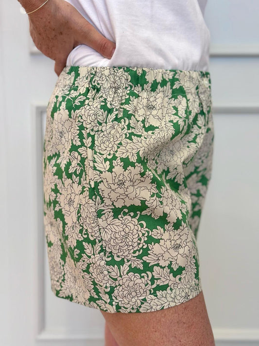 SHORTS LIBERTY DONNA "COSTUME" VERDE SHDL COSTUMEVERDE SILVIA SCALMANA 